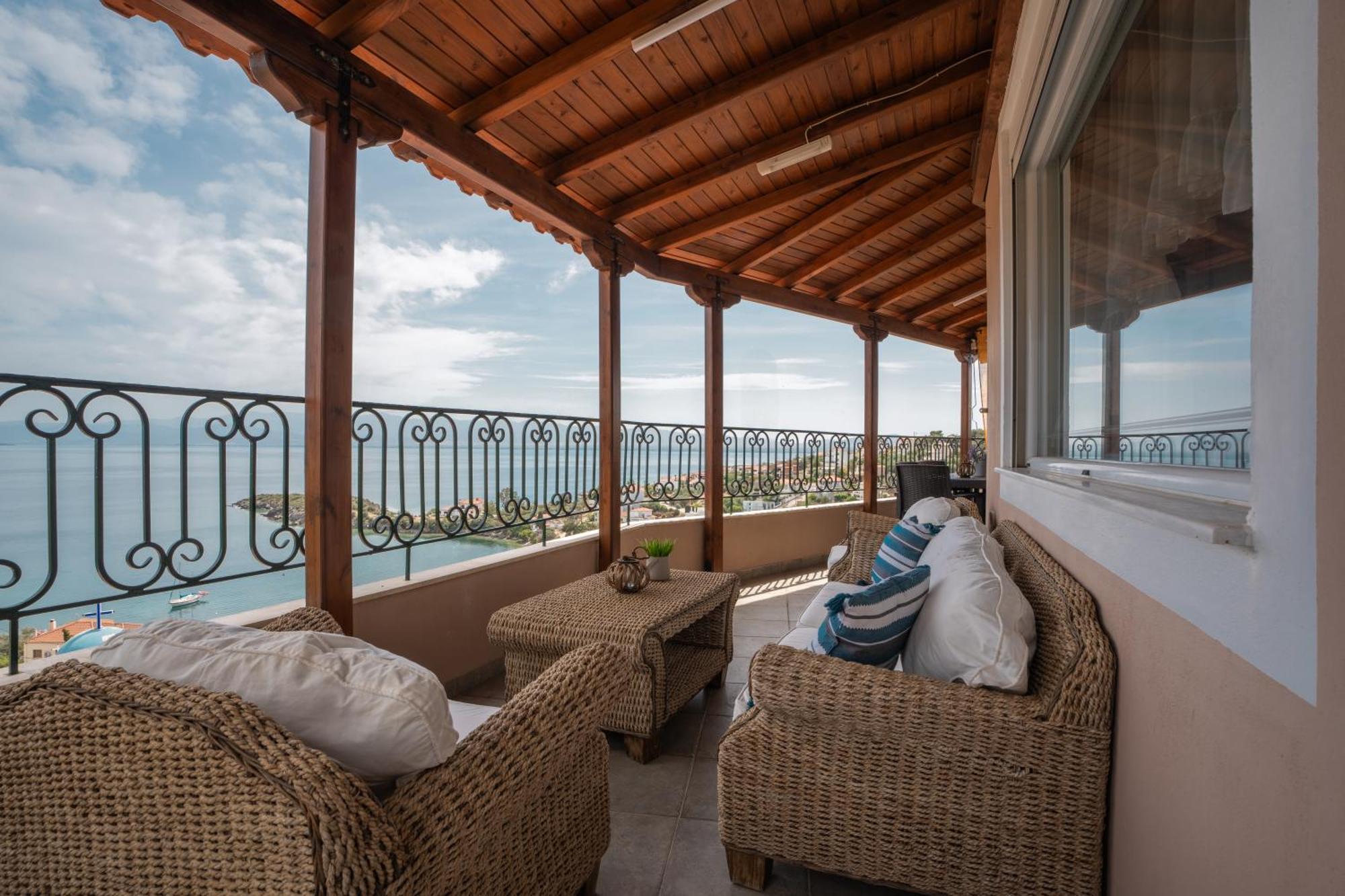 Persephone'S Dream View Villa Marathos  Exterior photo