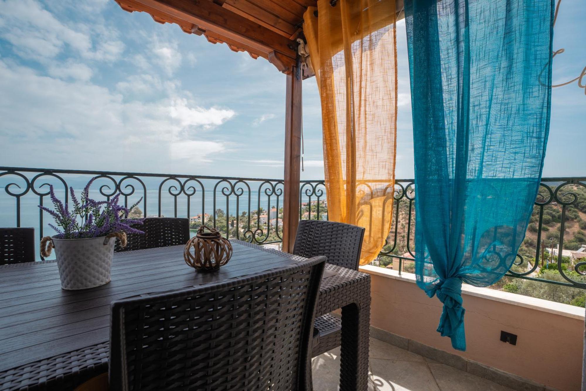 Persephone'S Dream View Villa Marathos  Exterior photo